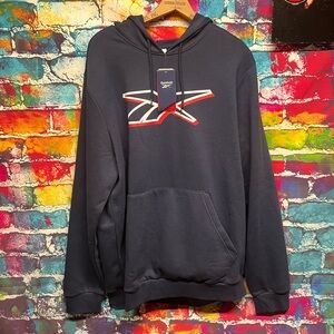 Reebok Hoodie XL New Navy Blue